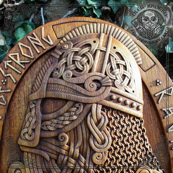 norse wood carving