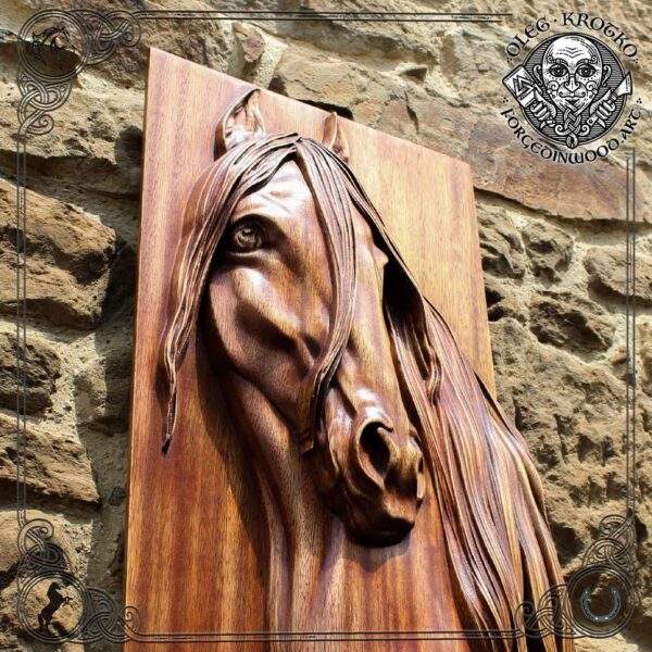 horse portait wall art