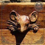 Luxury Wood Carving mouse