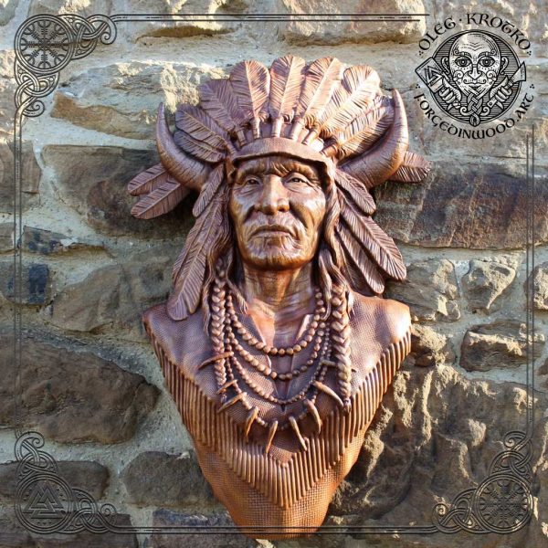 native indian american warrior
