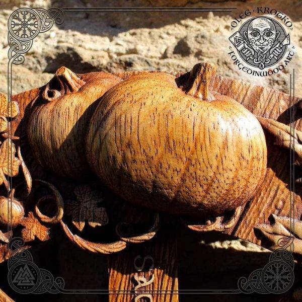 Wiccan Calendar wood