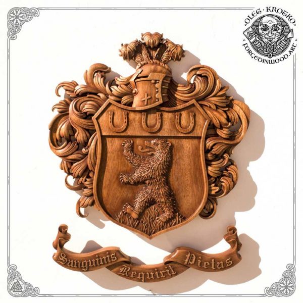 best woodcarving heraldic symbols