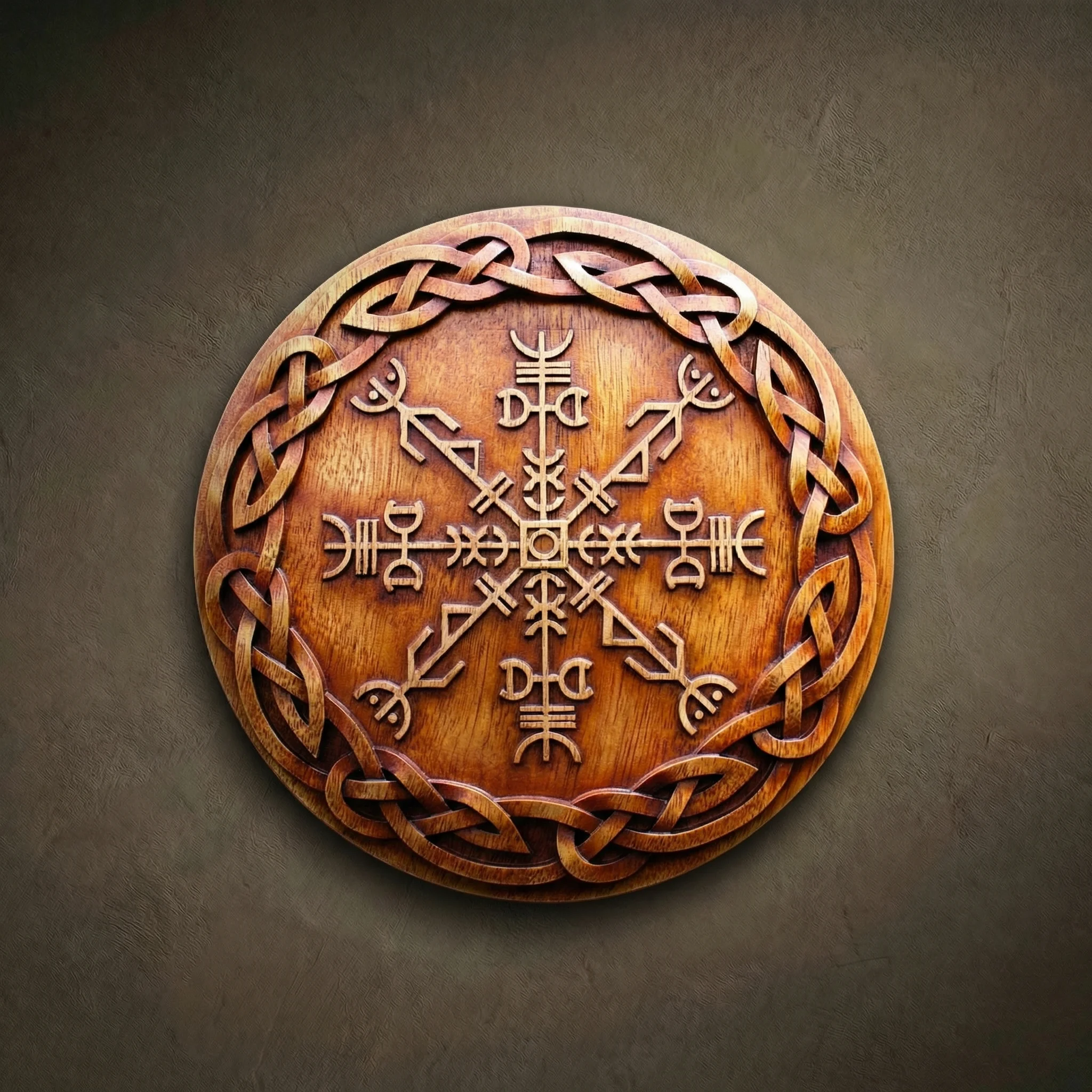 Black Star bind rune shield from all negativity, Magic wood witch craft ...